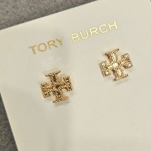 Tory Burch Kira Gold Stud Earring
